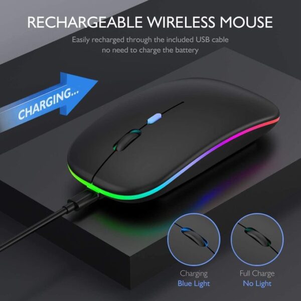 Rechargeable 2.4G Ultra-thin Wireless Mouse
