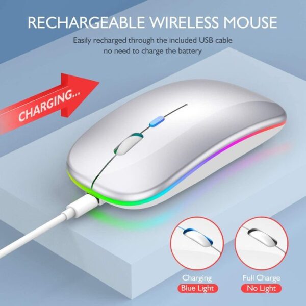 Rechargeable 2.4G Ultra-thin Wireless Mouse
